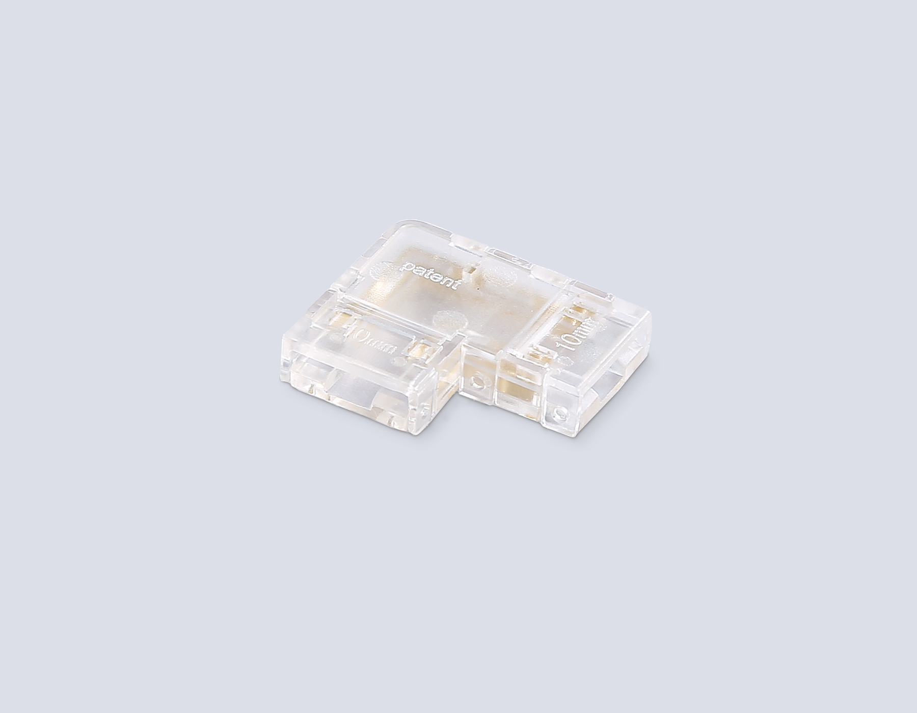 Соединитель угловой COB RGB 12/24V для лент 10mm GS6891 (4 конт.) (10шт. в комплекте) Ambrella Light ILLUMINATION GS6891_AMB