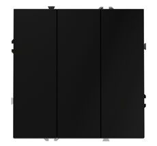 Выключатель встраиваемый VOLTUM S70 трехклавишный 10А VLS030108