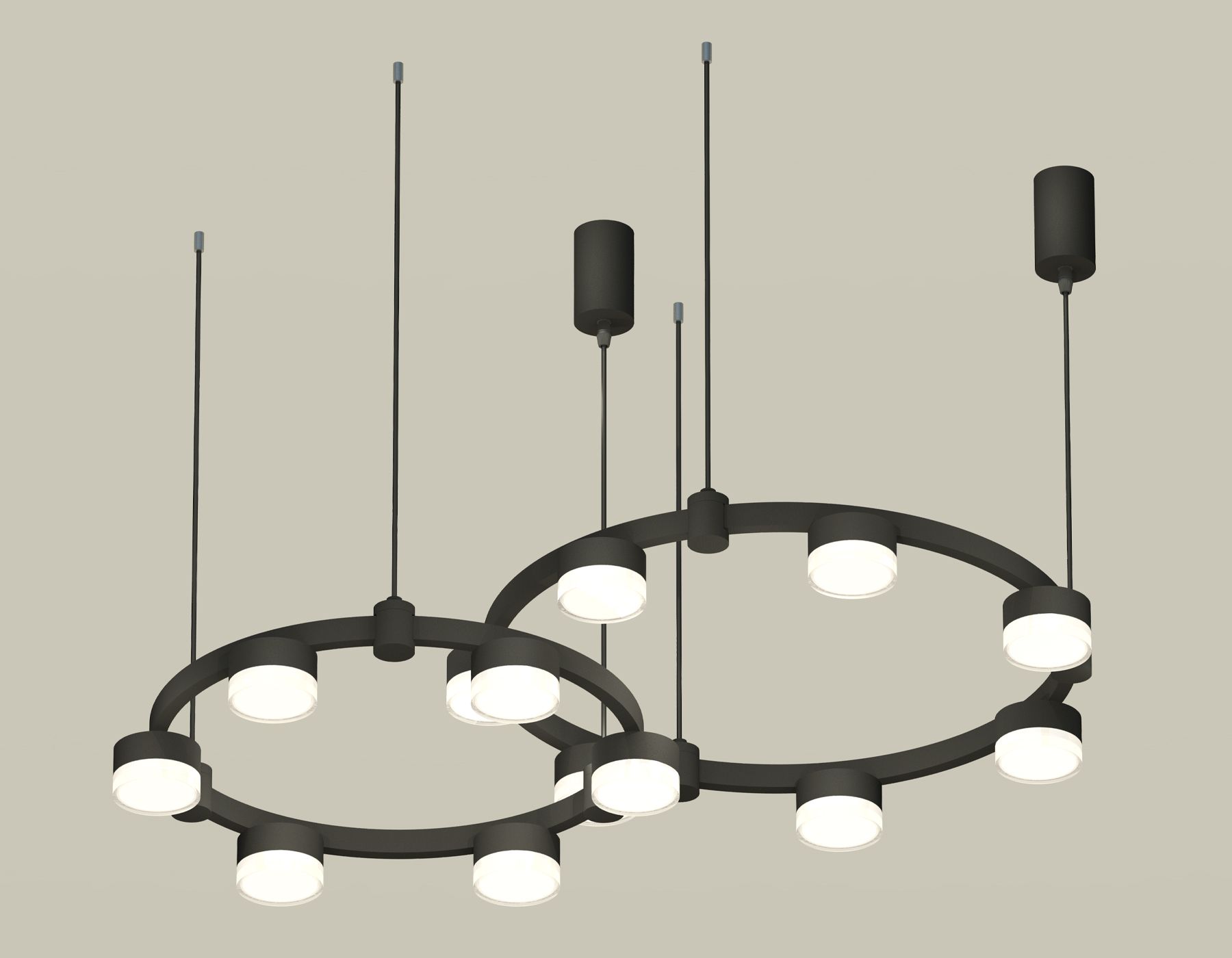 

Подвесная люстра Ambrella light Techno Ring с акрилом Traditional DIY XR92091006, XR92091006