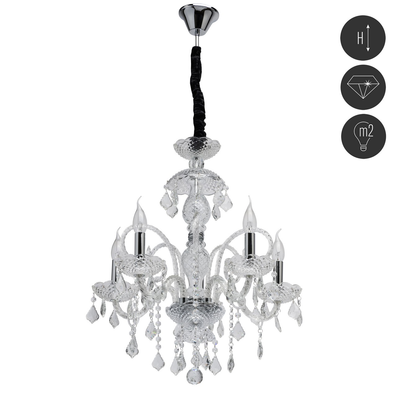 Подвесная люстра MW-Light Селена 482016705_MW