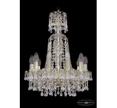 Хрустальная люстра Bohemia Ivele 1410/10/141/XL-58 G V0300_BI