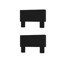 Торцевая заглушка (2 шт) ST Luce SKYFLAT ST067.409.19