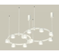 Подвесная люстра Ambrella light Techno Ring с акрилом Traditional DIY XR92081003_AMB