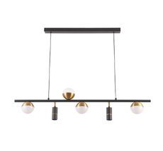 Подвесной светильник Crystallux CLT 047C6 L1000 BL-GO_CR