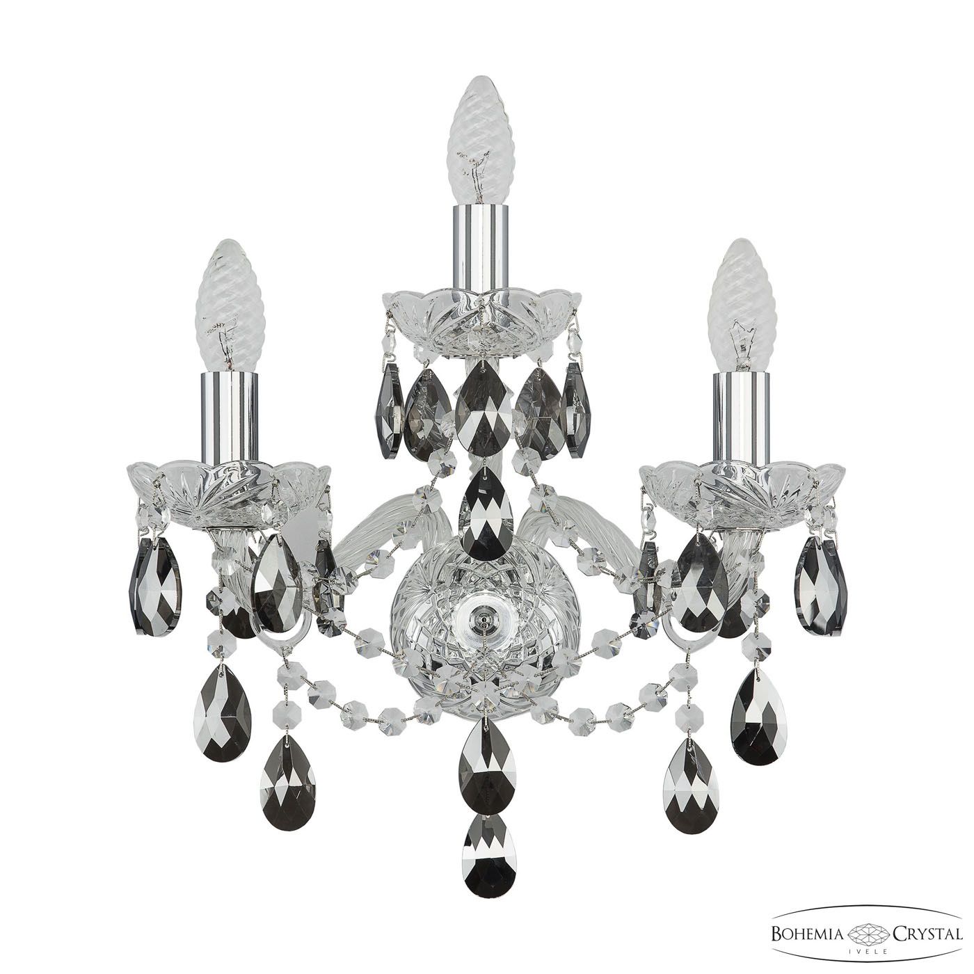 

Бра Bohemia Ivele 1415B/2+1/165 Ni K781, 1415B/2+1/165 Ni K781