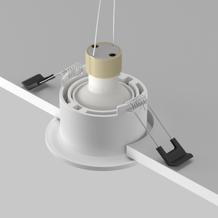 Встраиваемый светильник Maytoni DL027-GU10-W_MY