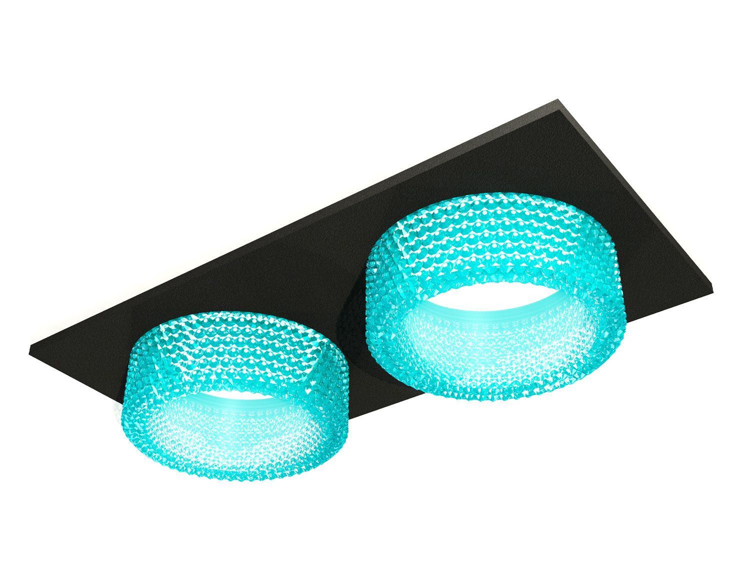 Комплект встраиваемого светильника Ambrella light с композитным хрусталем Techno XC6526043_AMB