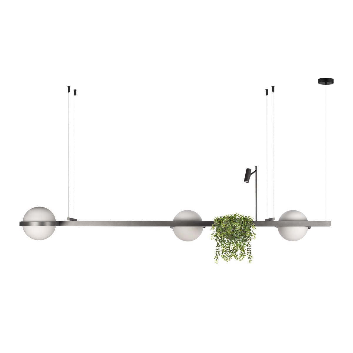Подвесная люстра Loft IT Jardin 10121/C Dark grey_LF