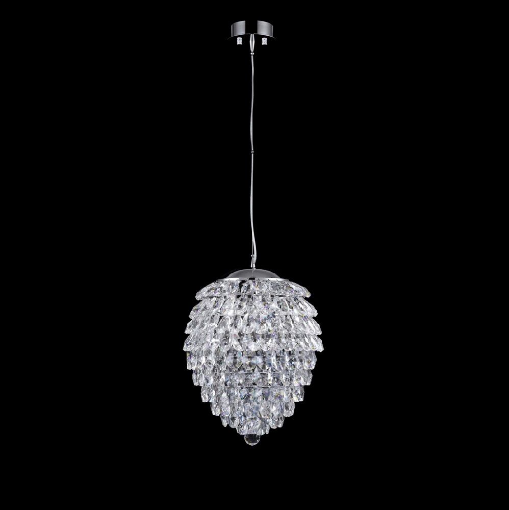 Подвесной светильник Crystallux CHARME CHARME SP4 CHROME/TRANSPARENT_CR