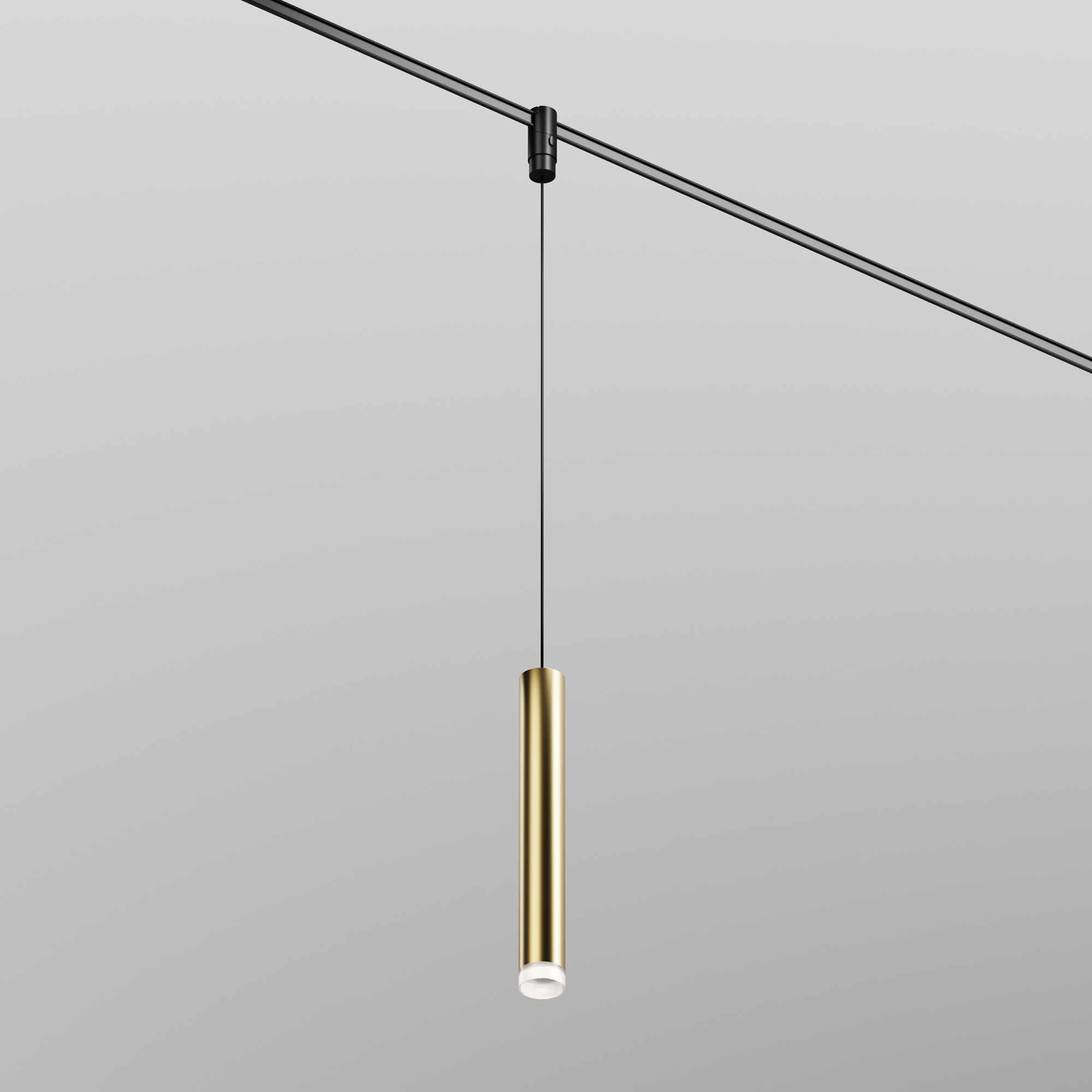 Трековый подвесной светильник Maytoni Skim TR210-1-5W3K-M-BBS_MY