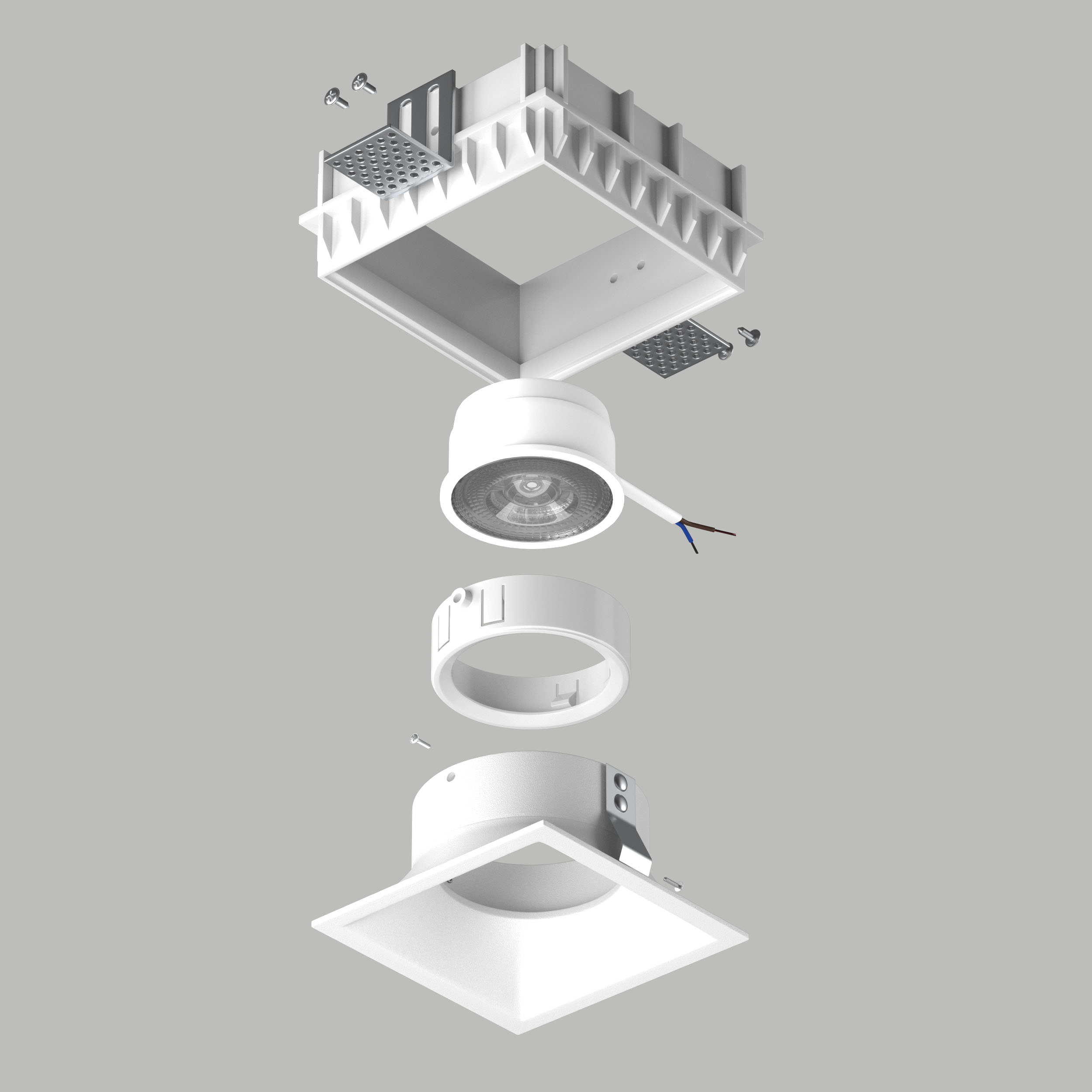 Встраиваемый светильник Lightstrar Domino G214506WMOD_LS