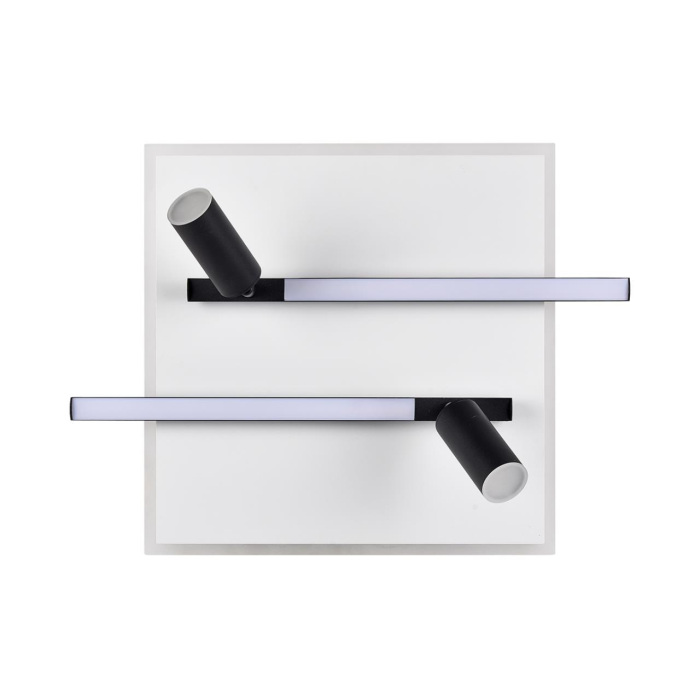 Потолочный светильник светодиодный с холодным белым светом со спотом Lumion 8256/40CL