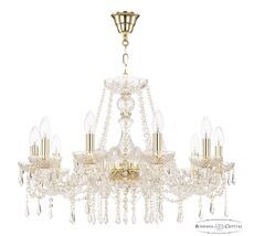 Хрустальная люстра Bohemia Ivele Crystal 104/10/240 G_BI