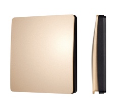 INTELLIGENT ARLIGHT Кнопочная панель KINETIC-801-22-1G-WP-SUF Gold (No battery, IP67, 433Mhz) (IARL, IP67 Пластик, 3 года) 051676 Arlight 051676_ARL