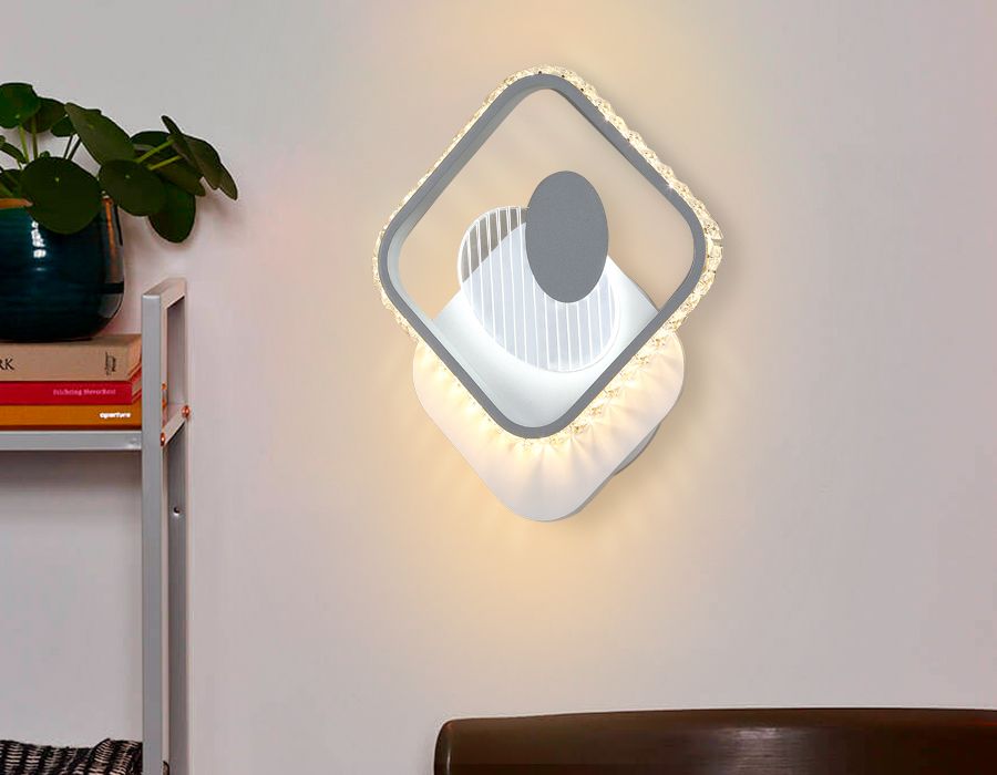 Настенный светильник Ambrella light с выключателем Ice FA266_AMB