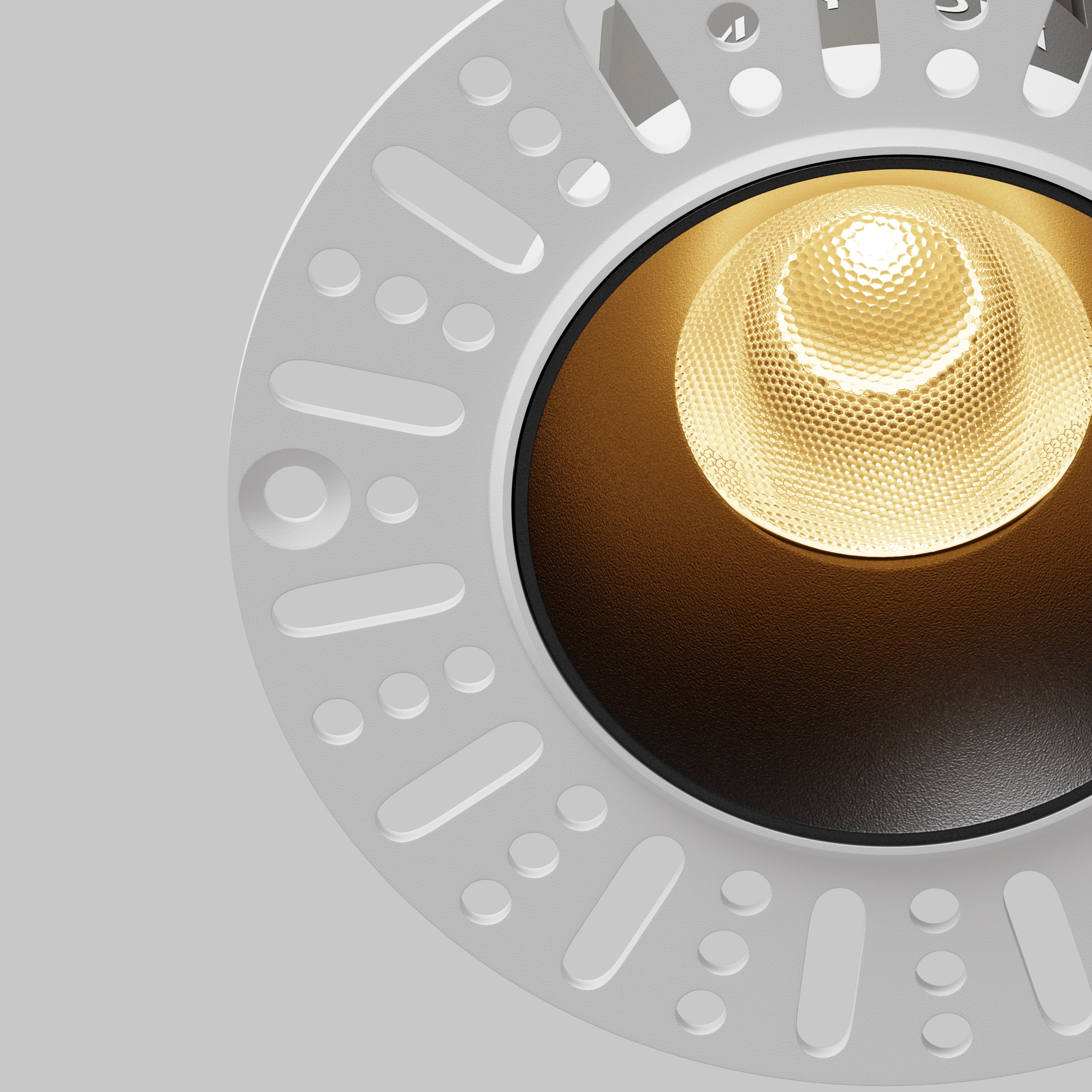 Встраиваемый светильник Maytoni Dip DL124-10W-2.7K-TRS-B_MY