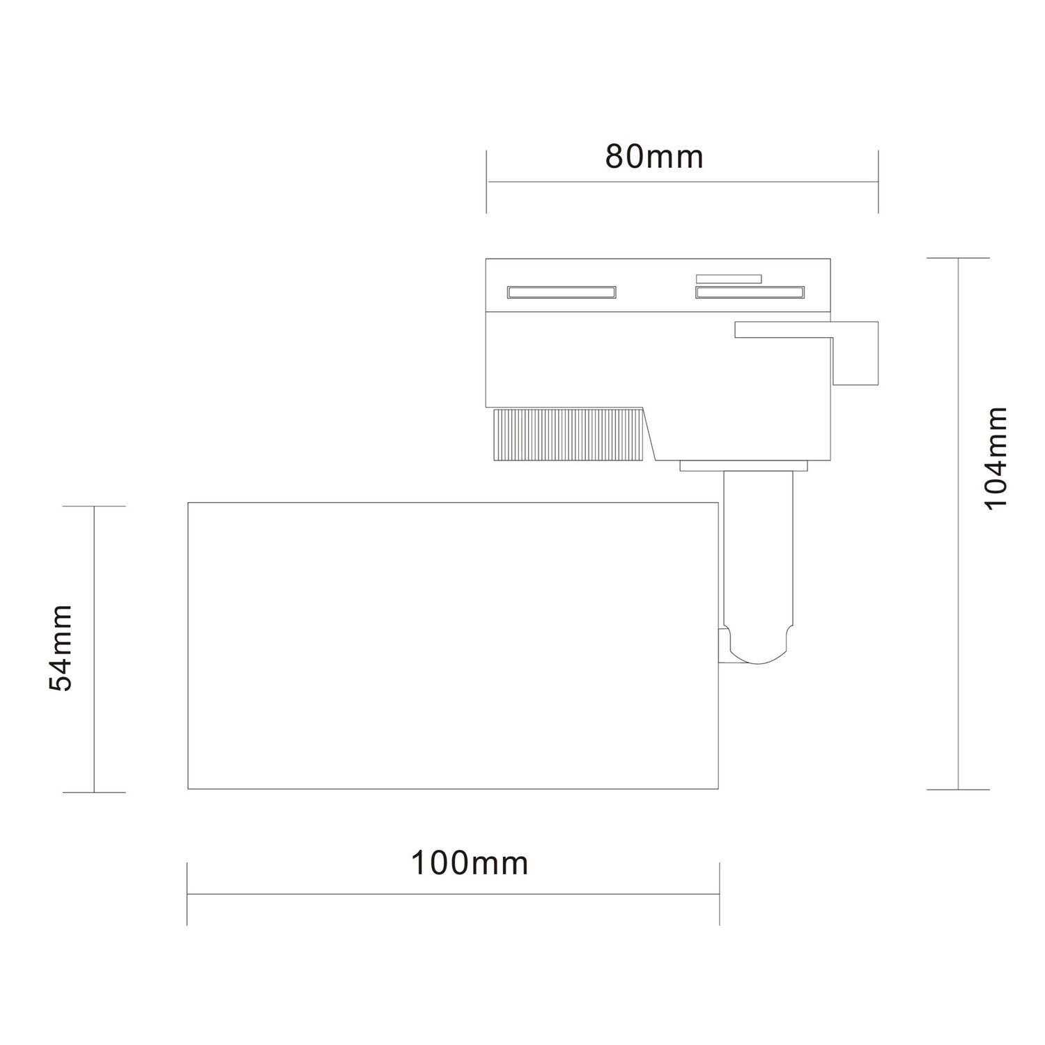 Трековый светильник ST Luce FUNCZIONALE ST300.406.01