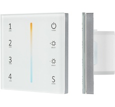 Панель Sens SMART-P38-MIX White (230V, 4 зоны, 2.4G) ( Arlight 027118_ARL