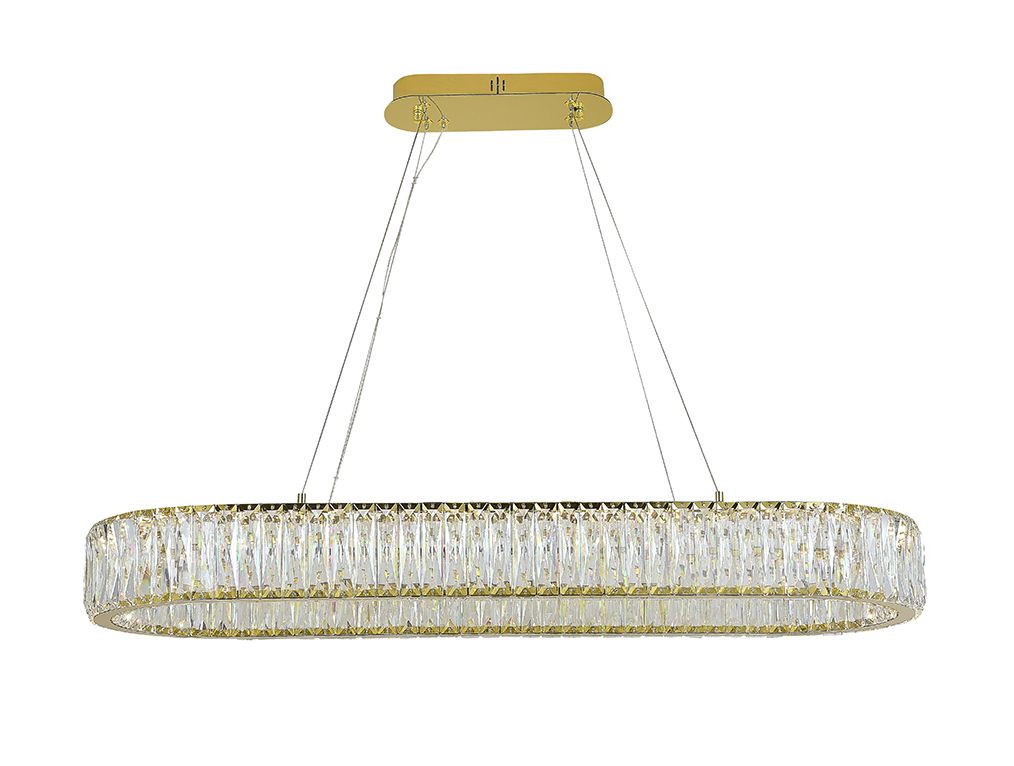 Подвесной светильник NewPort 8240/90 oval gold_NP
