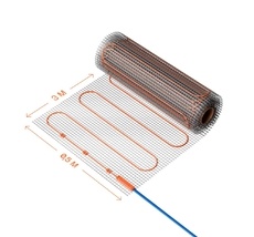 Нагревательный мат (теплый пол) 150W 3m Voltum VLT01-150-1.5