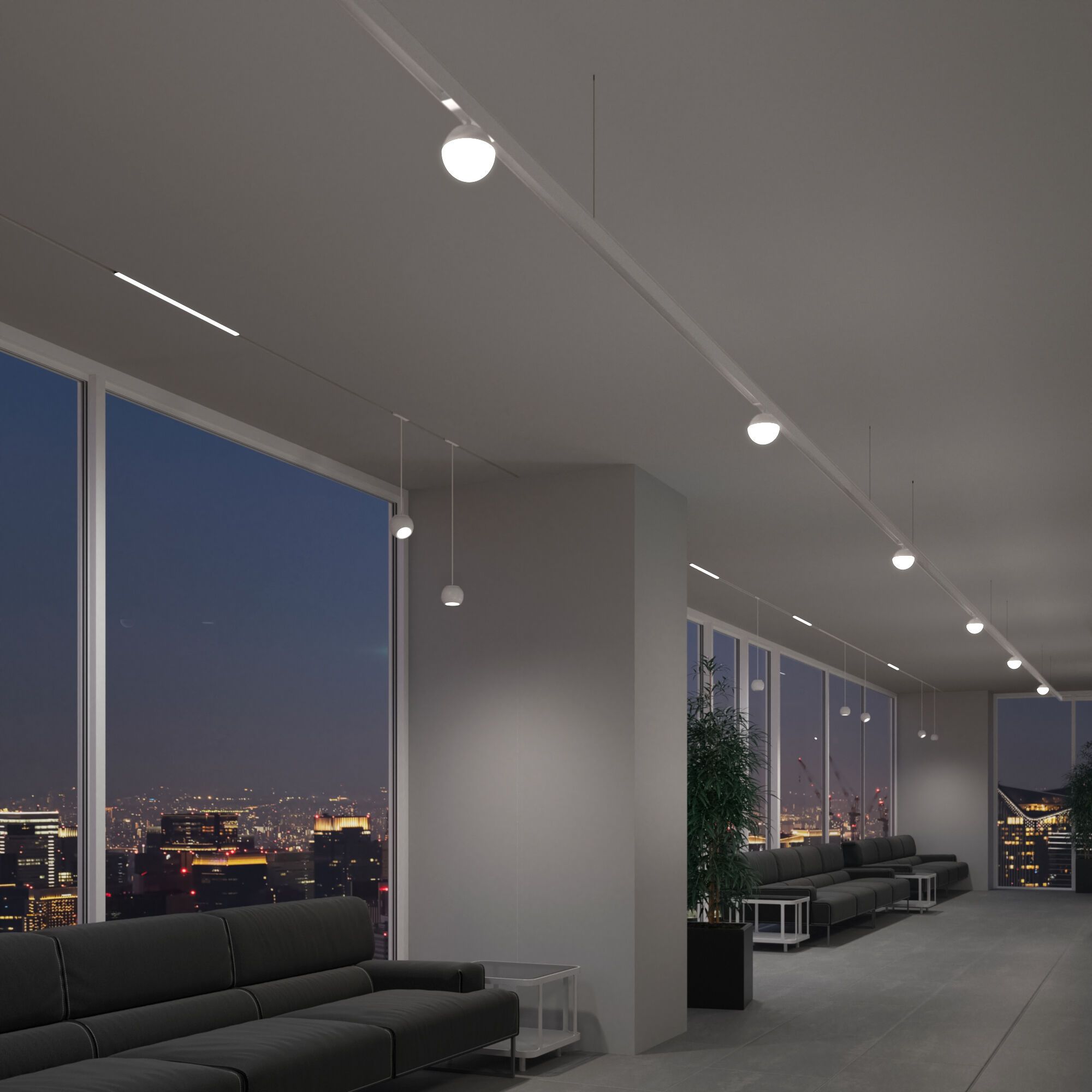 Трековый светильник магнитный Elektrostandard Slim Magnetic a062129_ES