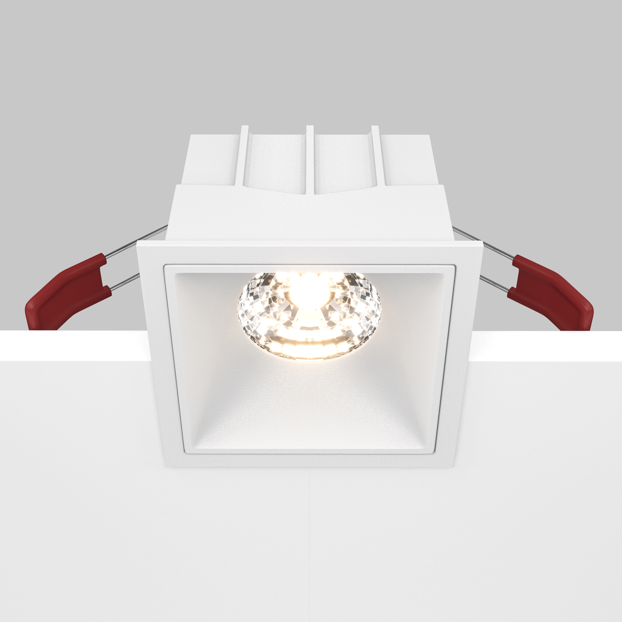 Встраиваемый светильник Maytoni Technical Alfa LED DL043-01-15W3K-SQ-W_MY