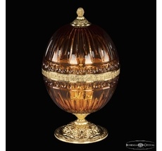 Настольная лампа Bohemia Ivele Crystal 5680L/22 G Amber/M-1G_BI