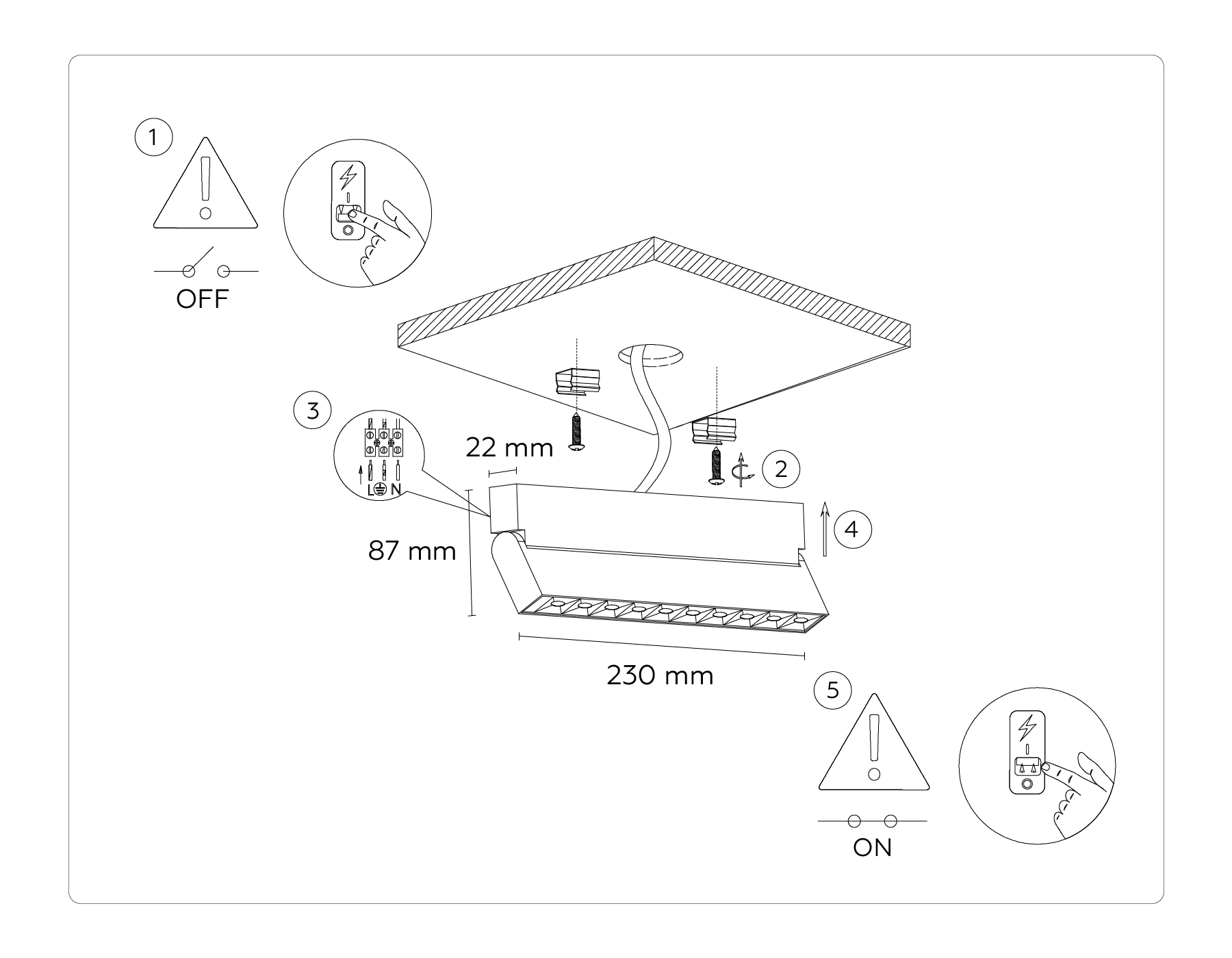 Спот Ambrella Light TECHNO SPOT Move TA1829_AMB