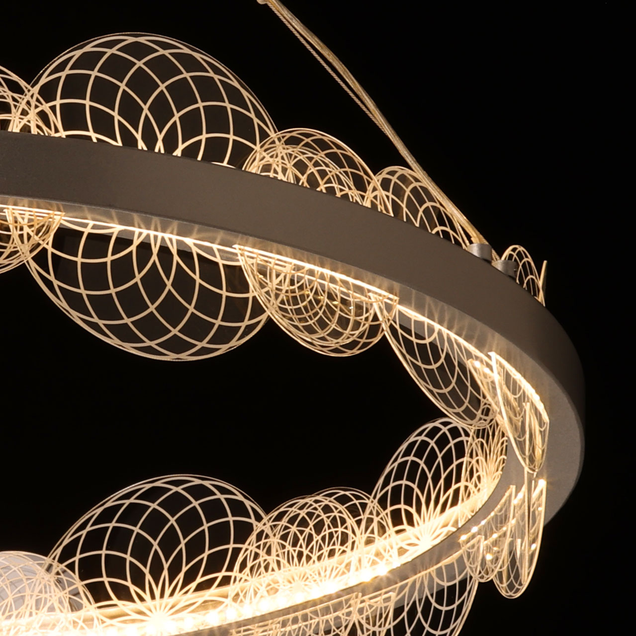 Подвесная люстра De Markt Платлинг 661019001_MW