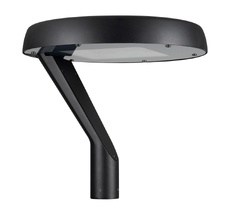 Уличный консольный светильник светодиодный ALT-DEKKEL-50W Warm3000 (BK, 145x40 deg, 230V) ( Arlight 051858_ARL