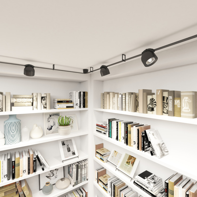 Трековый светильник Denkirs BELTY SPOT DK5541-BK