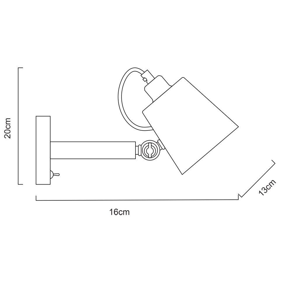 Бра ArteLamp OSCAR A7141AP-1WH