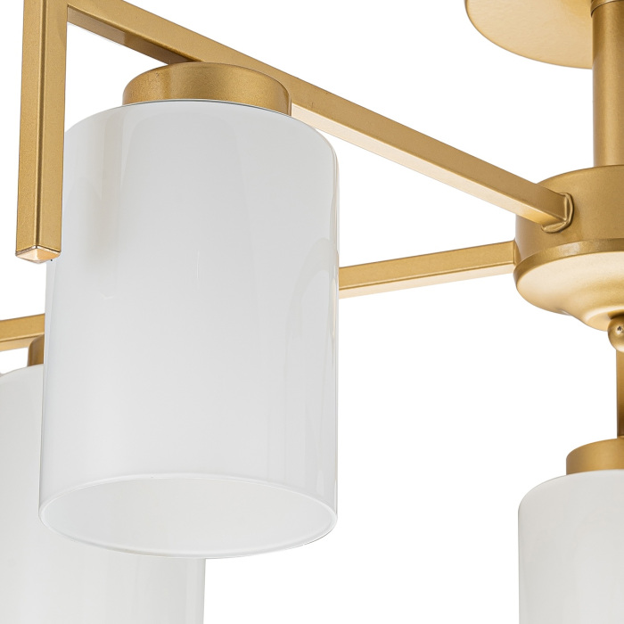 Потолочная люстра на штанге Escada 1142/5P Gold_ESC