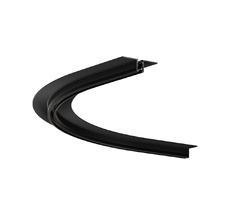 Радиусный угол для встраиваемого шинопровода черный ST Luce ST066.409.01