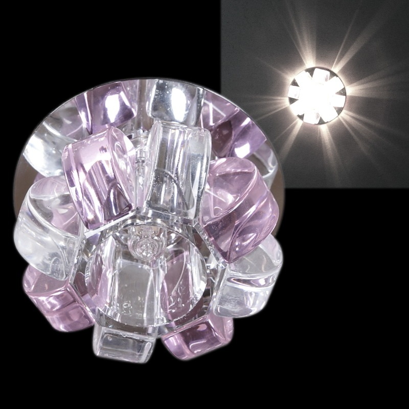 Точечный светильник круглый Sneha 7013/H G9 CR+PK_SN