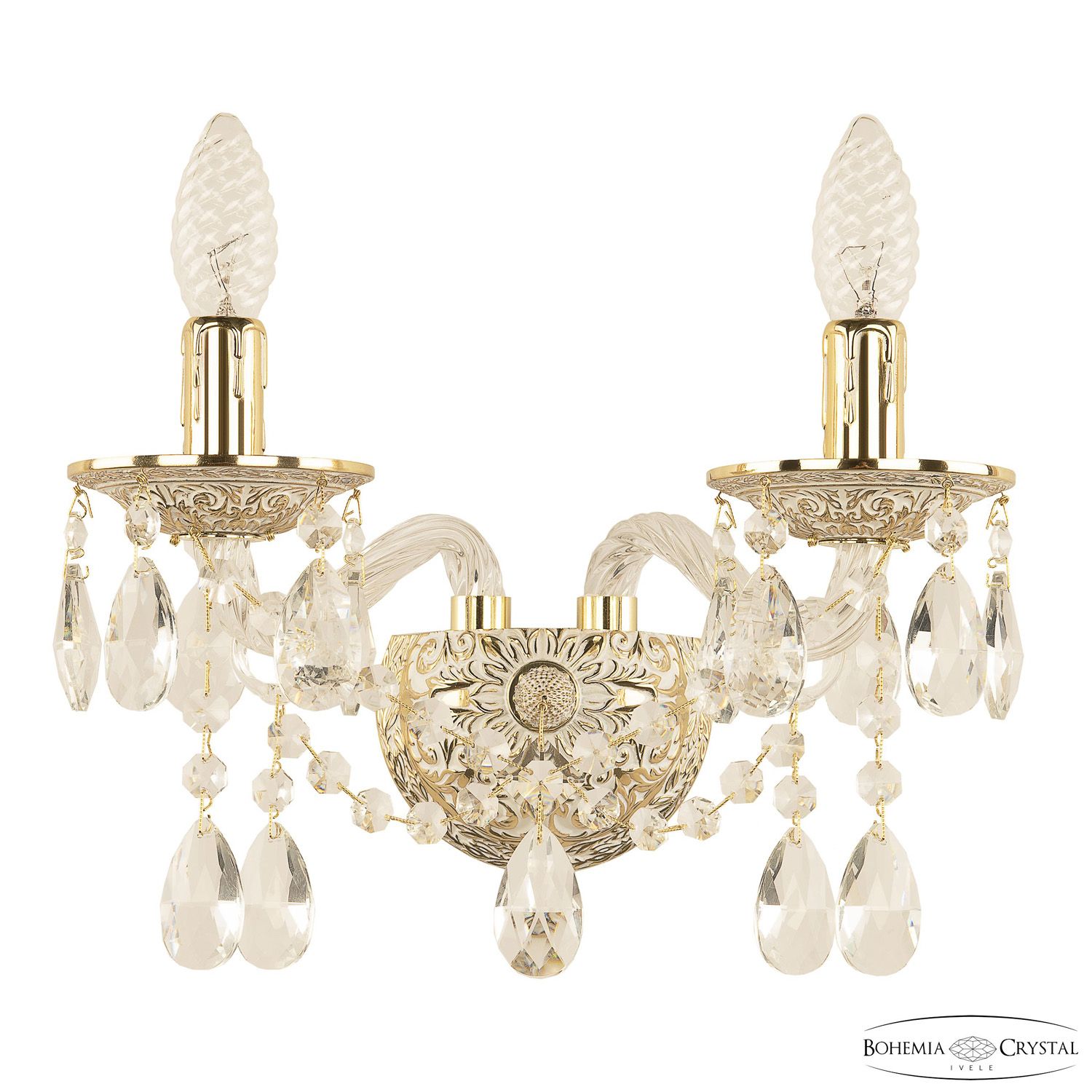 

Бра Bohemia Ivele Crystal 16213B/2/141 GW, 16213B/2/141 GW
