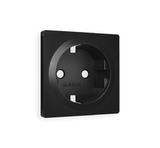 Лицевая панель для электрической розетки с заземлением QUANT Ambrella Volt ALFA AP8060_AMB