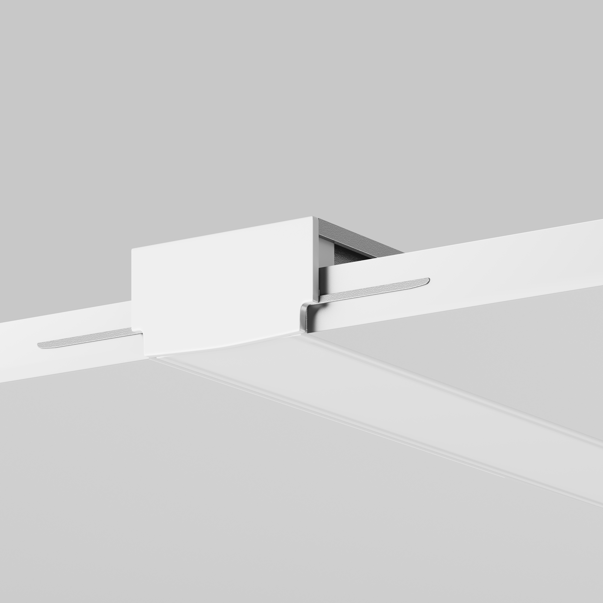 Алюминиевый профиль встраиваемый скрытого монтажа 61x14 (Серебро, 3 м), ALM-011-S-3M Maytoni 636009_MY