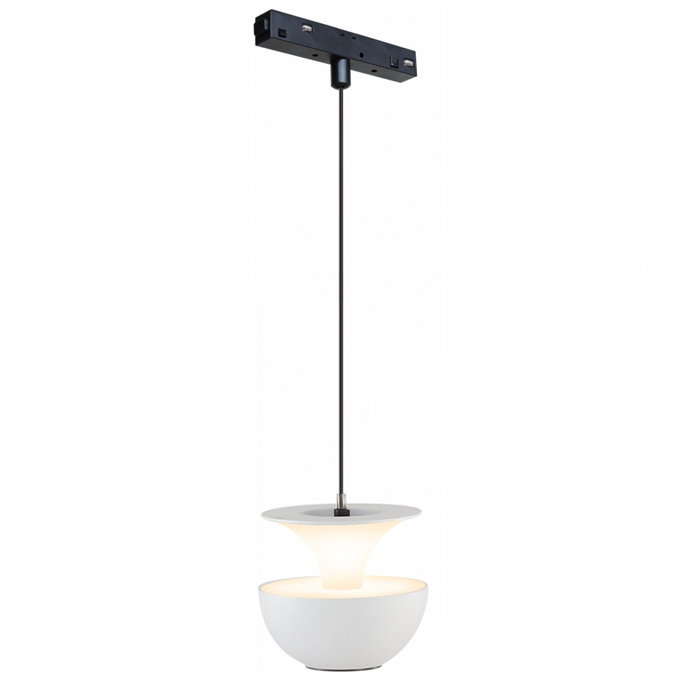 Магнитный трековый светильник iLedex VISION 4822-012-D80-6W-38DG-3000K-WH_IX