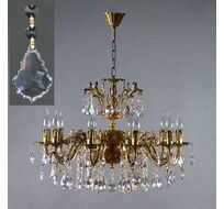 Хрустальная люстра Ambiente Ambient 2118/10 AB Leaf crystal_BZ