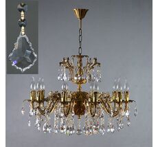 Хрустальная люстра Ambiente Ambient 2118/10 AB Leaf crystal_BZ