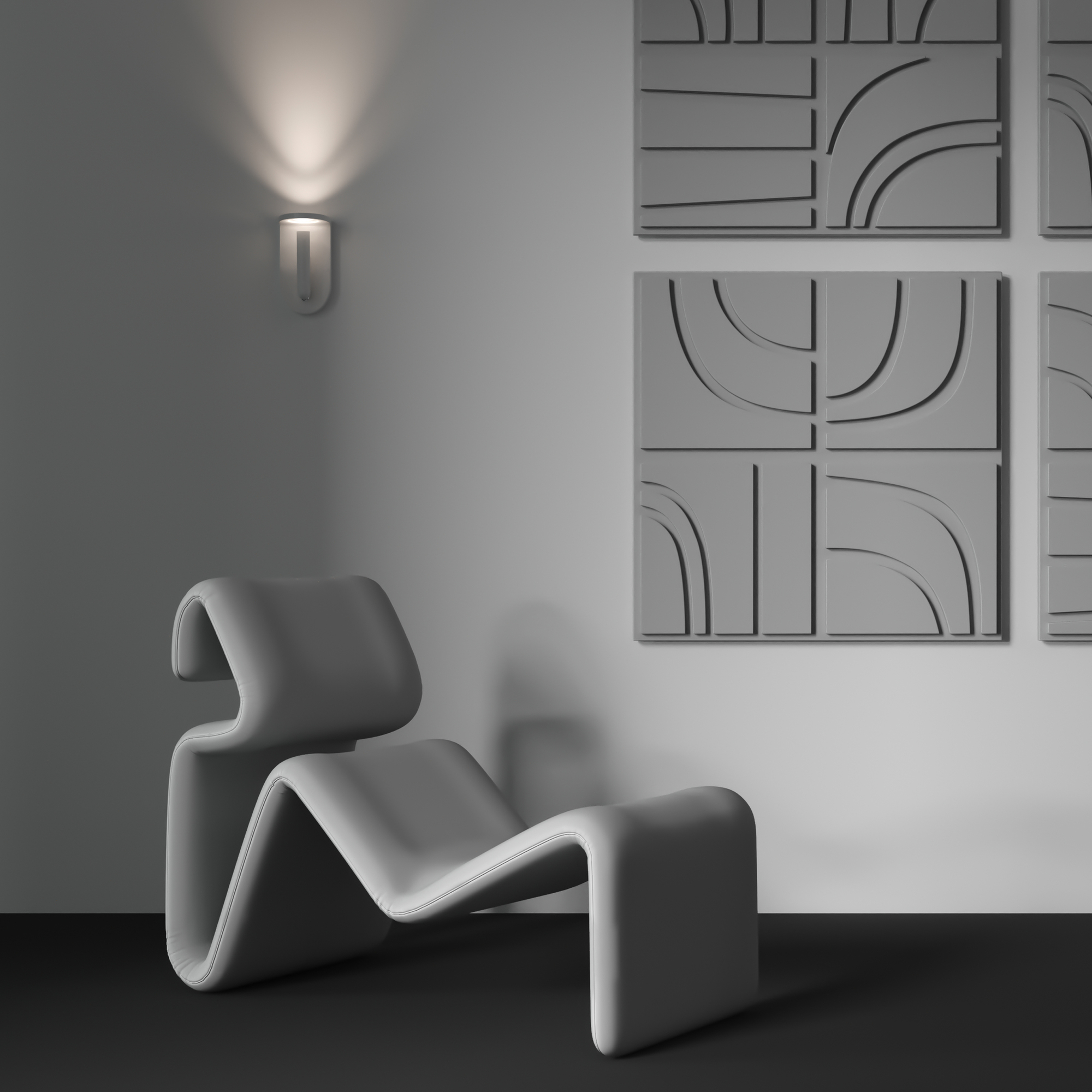 Настенный светильник Maytoni Synergy C034WL-L5W3K_MY