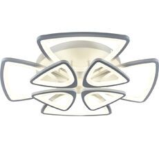 Потолочная люстра светодиодная с пультом регулировкой цветовой температуры и яркости ночным режимом Escada 10218/8LED_ESC