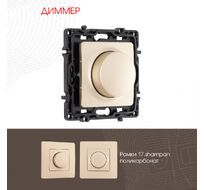 Диммер 500W Arte Milano 217.48-1.shampan