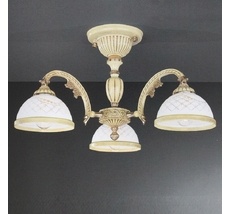 Потолочная люстра с узором в клетку PL.7222/3 Reccagni Angelo PL 7222/3_RA