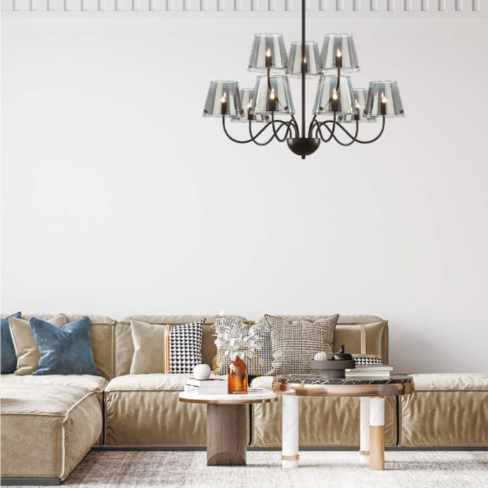 Подвесная люстра Lumion SMOKY 6570/12C