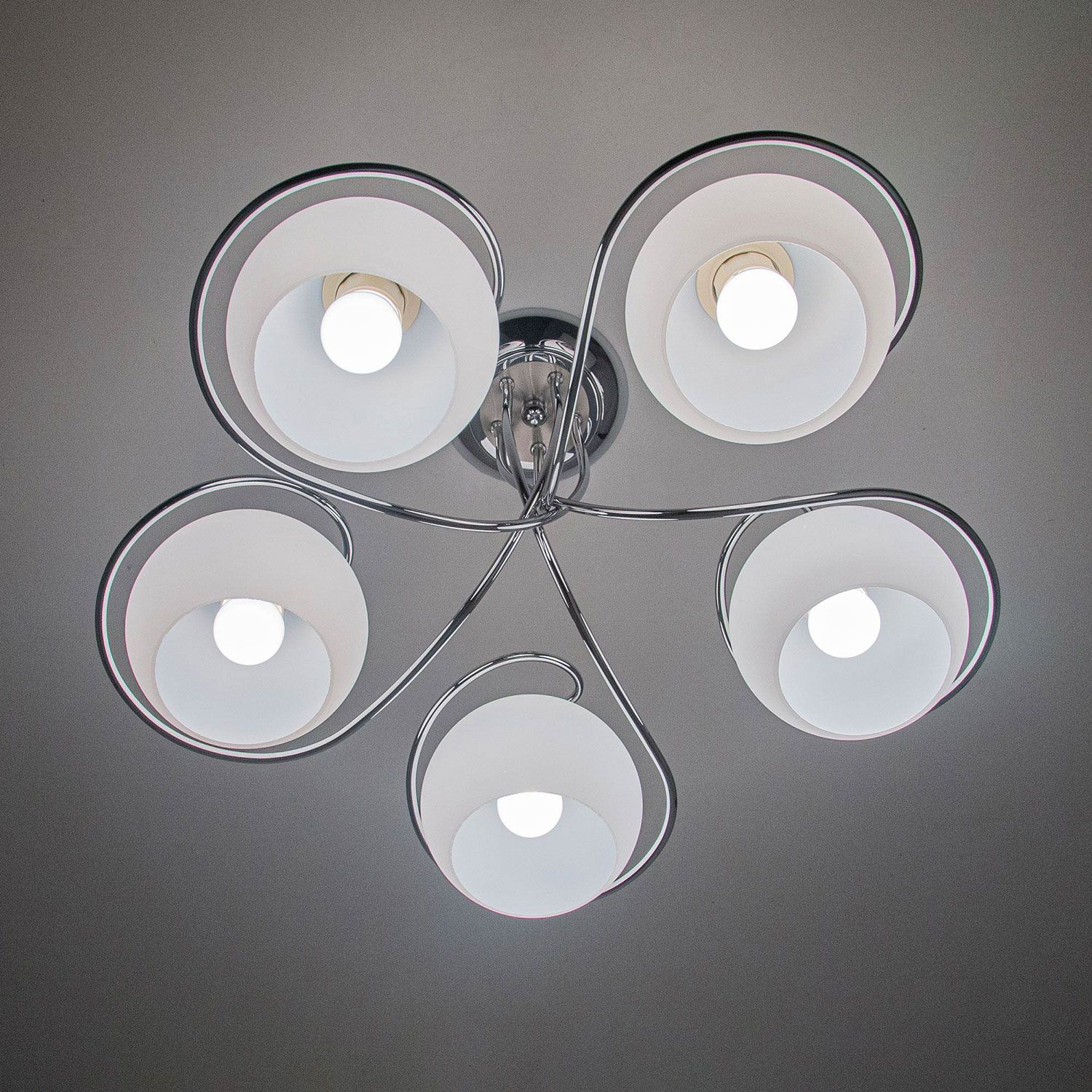 Потолочная люстра CitiLux Лайма Хром CL155151