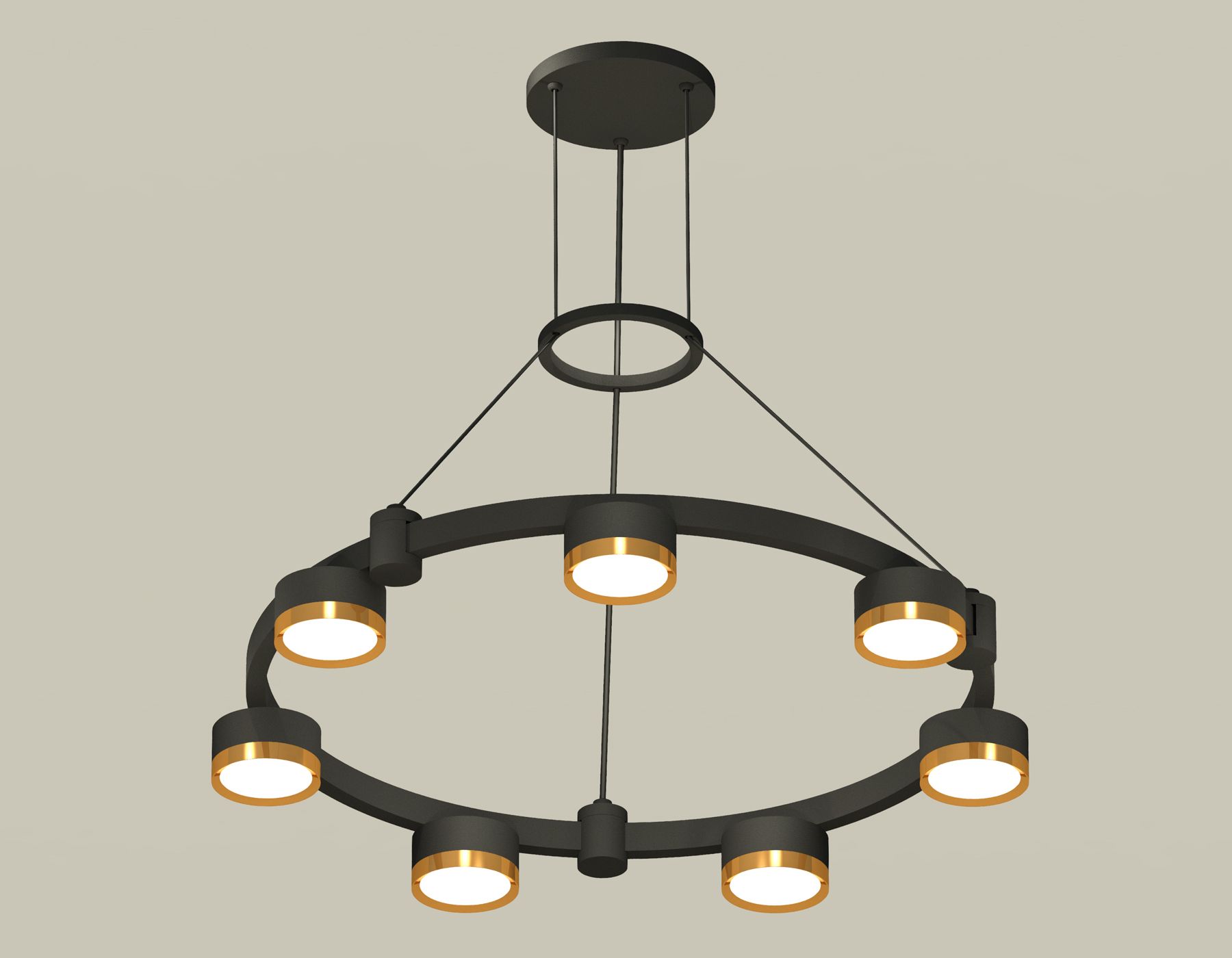 Подвесная люстра Ambrella light Techno Ring Traditional DIY XR92051502_AMB