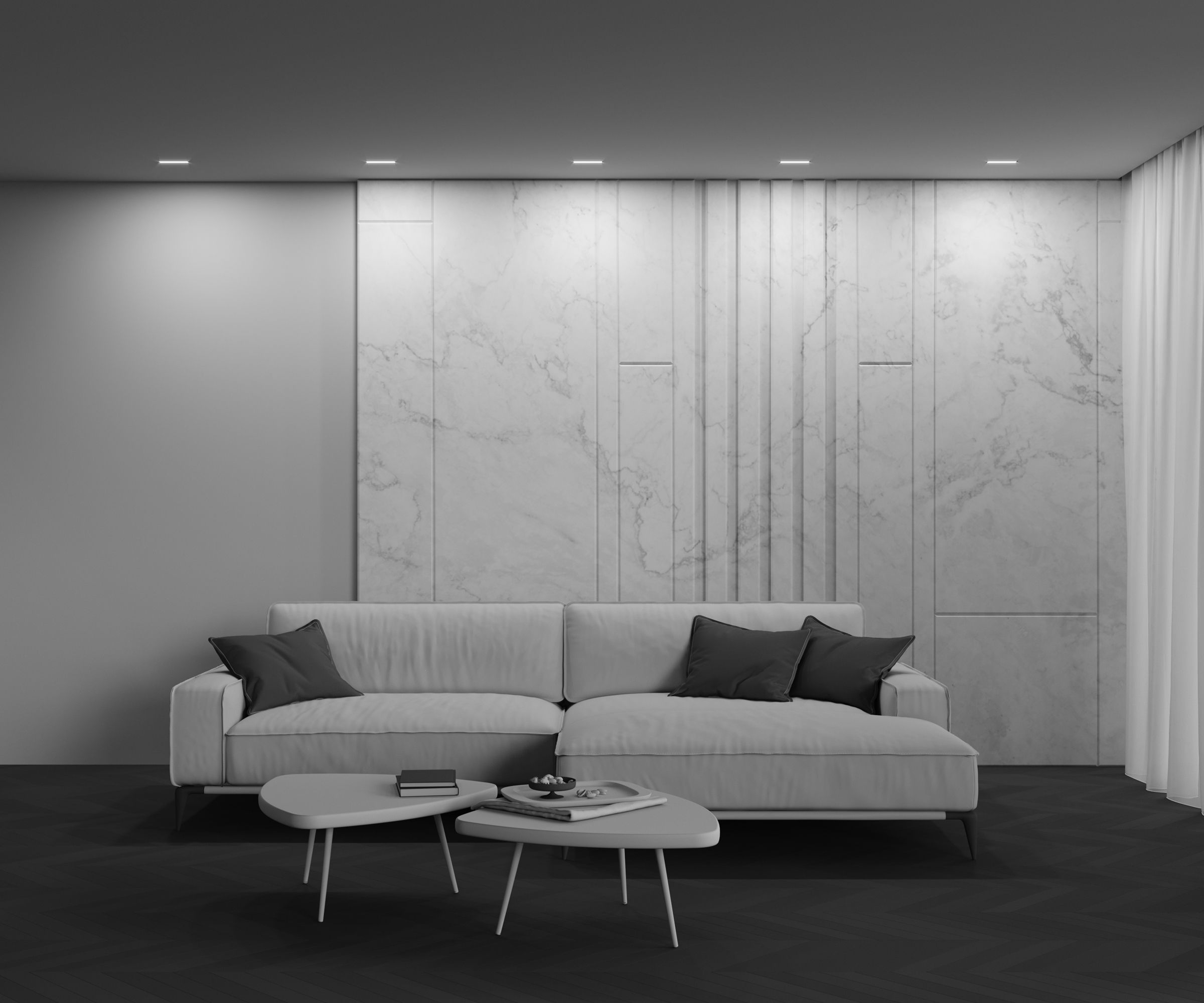 Встраиваемый светильник Maytoni Basis DL066-12W3-6K-B_MY