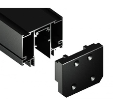 Заглушка демпферная для магнитного шинопровода Magnetic 48V в натяжной потолок (2шт) Ambrella Light GL TRACK SYSTEM GL3610_AMB